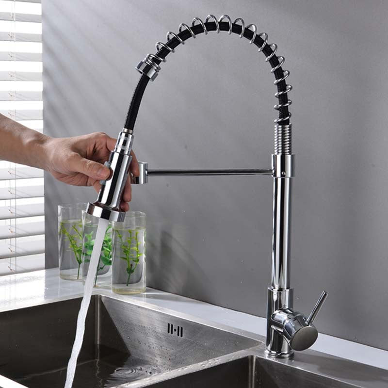 Kitchen Faucet with Pull Down Sprayer