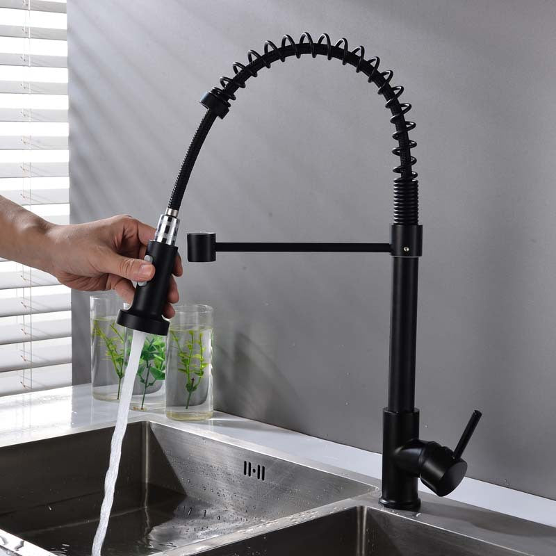 Kitchen Faucet with Pull Down Sprayer