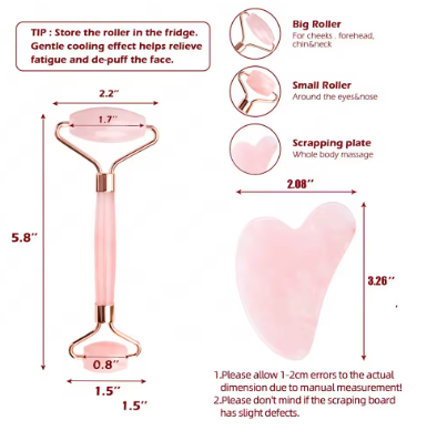 Rose Quartz Face Roller